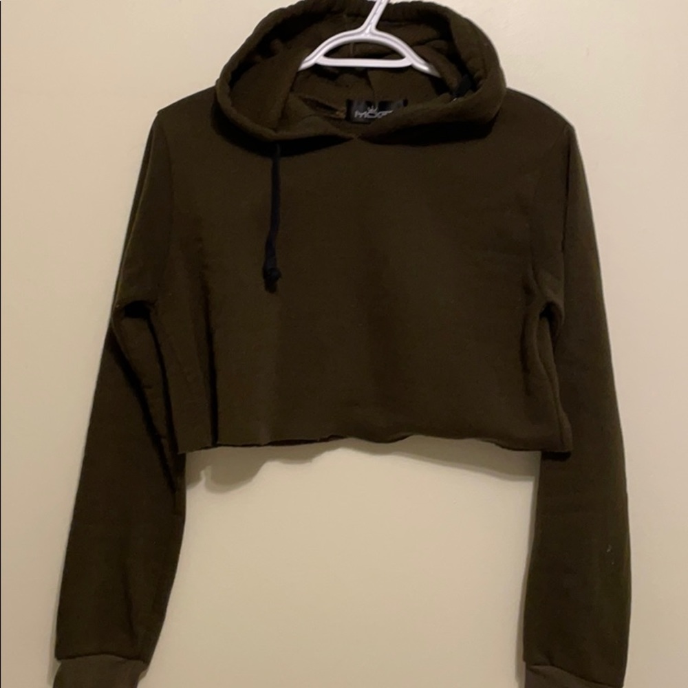 Cropped hoodie